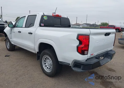 2025 Chevrolet Colorado 2Wd Wt from USA, damaged, VIN 1GCPSBEKXS1163847